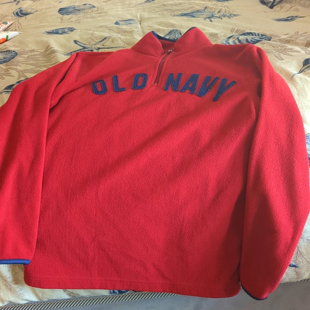 Kids size lg zip up fleece